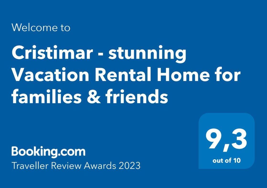 Cristimar - Stunning Vacation Rental Home For Families & Friends ロスクリスティアーノス エクステリア 写真